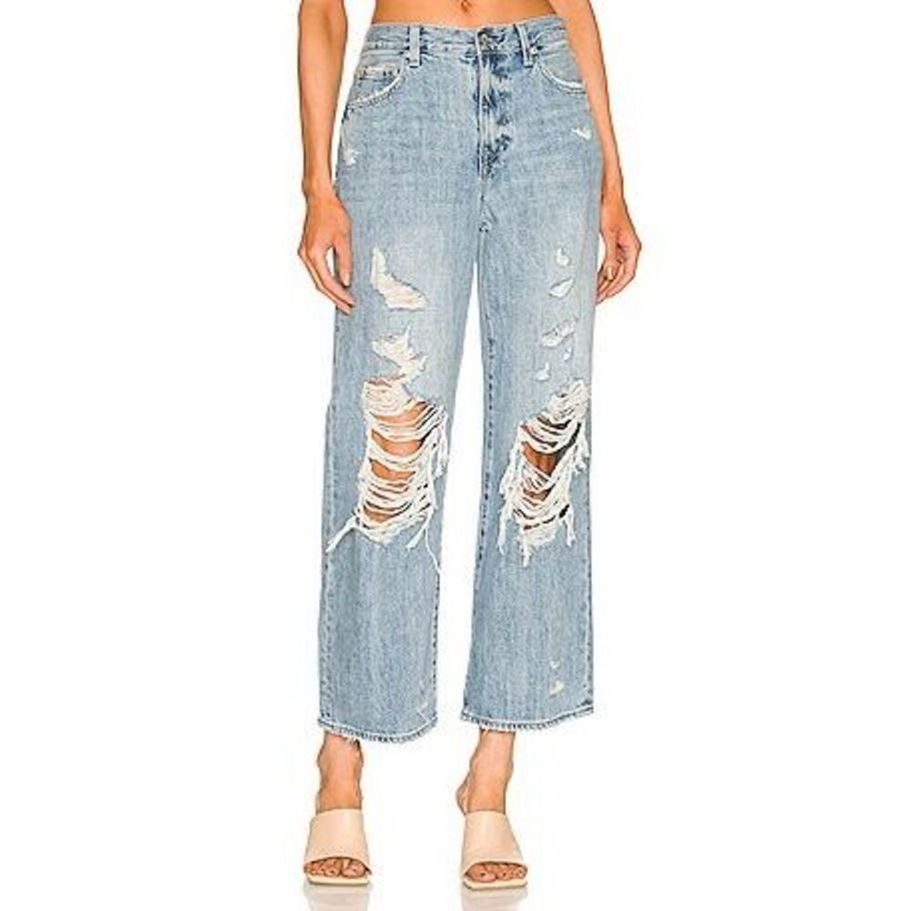 Pistola Bobbie High Rise Wide Leg Ankle in Rock or Bust Size 26